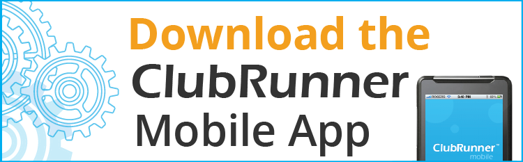 Advertisement for ClubRunner